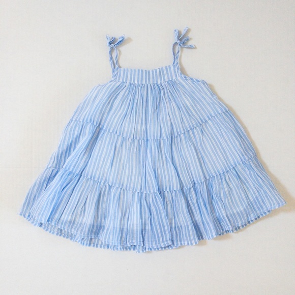 Gap Kids Stripped Flowy Dress (12-18 months) - Picture 2 of 12